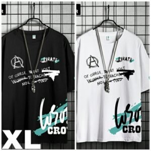 Baju kaos lengan pendek distro pria